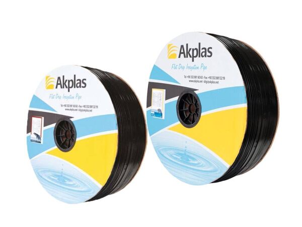 Sarmask Damla Sulama Borusu, Yassı Damlama, 20 metre, 20 cm