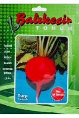 Thebestonline  Balıkesir Tohumculuk Turp Tohumu (25 GR) Ateş (İRİ-KIRMIZI)