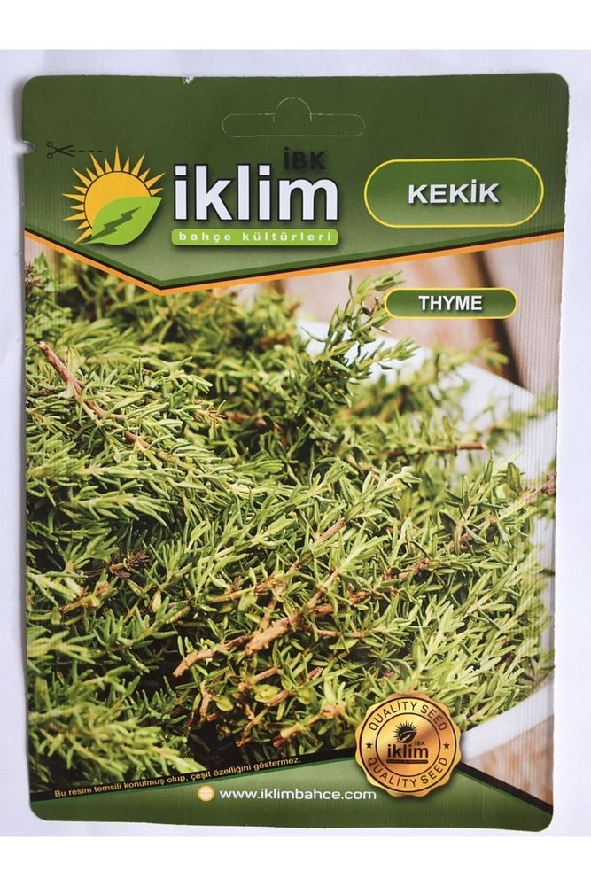 Thebestonline  Iklim Bahçe Kültürleri Kekik Tohumu, 25 Gr.