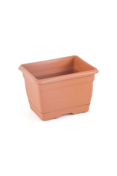 Kiremit Renk Villa Balkon Saksı No 0 2.75 Litre