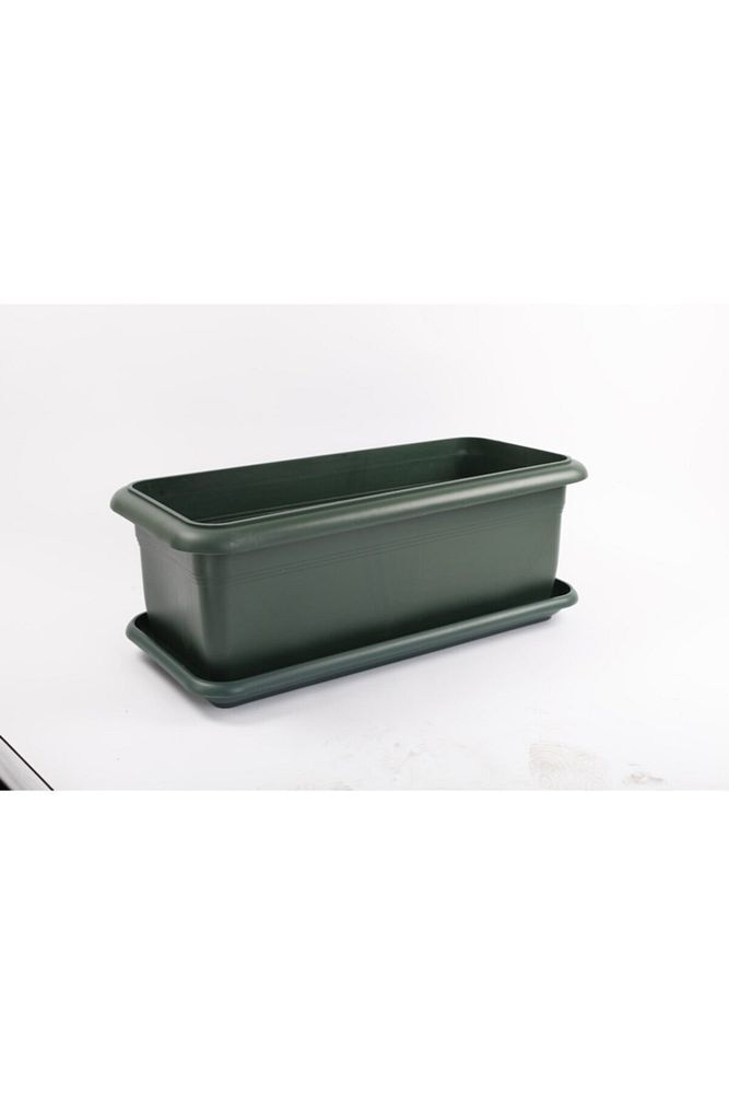 Villa Bahçe Dış Mekan Saksı 95 Litre 3 Adet Yeşil