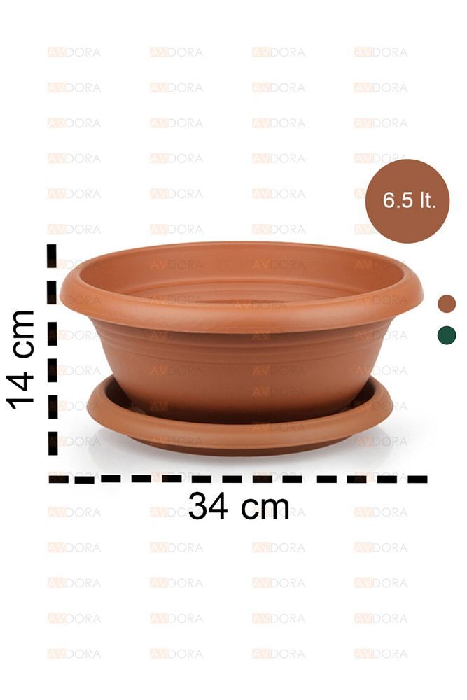 Arajman Saksı - Bahçe / Balkon Saksı 6.5 Litre