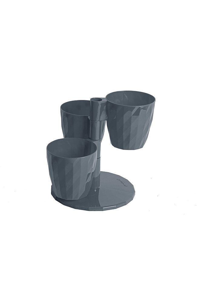 Dnc1 Dönence Saksı No:1 Standlı 21 Cm, 3 Litre Antrasit