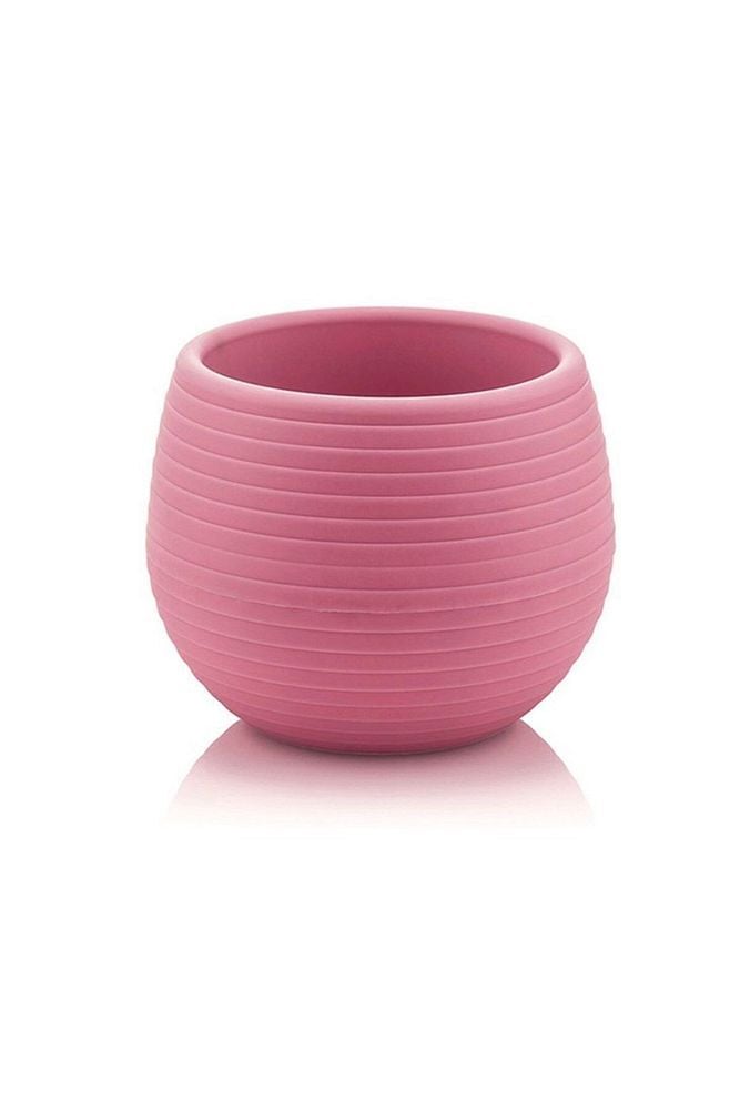 Serinova Elvan Saksı 0,55 Lt Pudra Pembe
