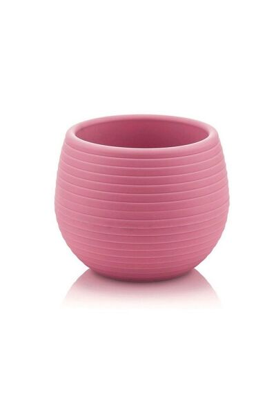 Serinova Elvan Saksı 0,55 Lt Pudra Pembe