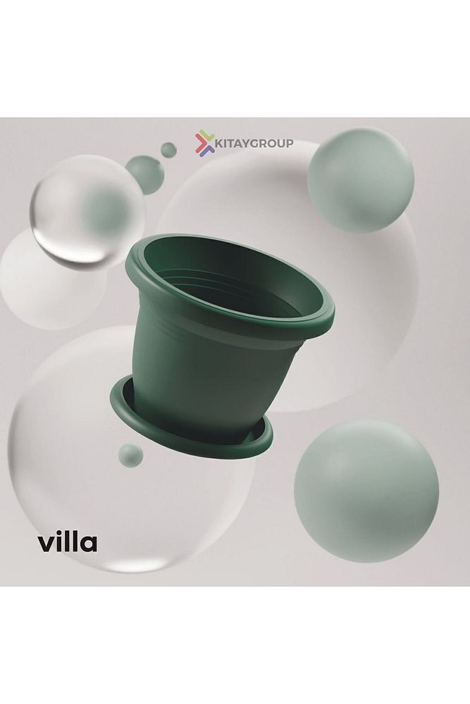 Serinova Damla Saksı 3.4 Litre Yeşil