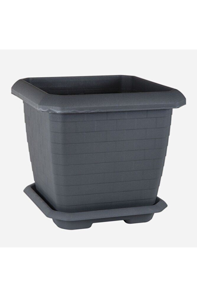 Serinova Hisar Saksı 25,5 lt Antrasit