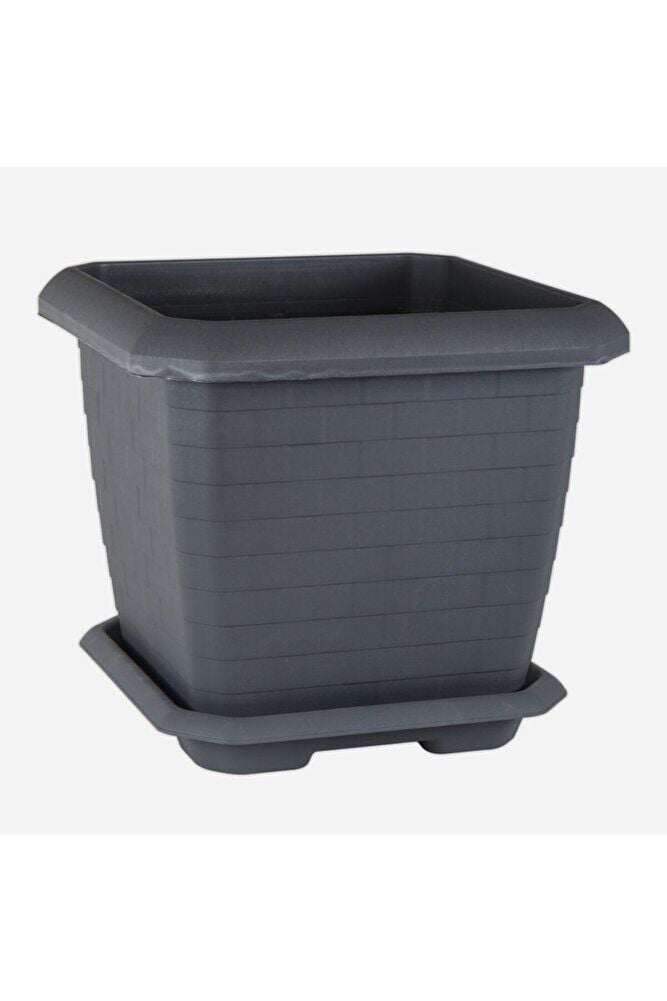 Serinova Hisar Saksı 44 lt Antrasit