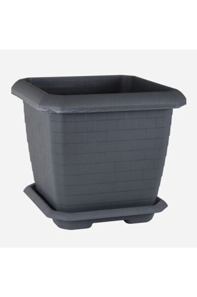 Serinova Hisar Saksı 44 lt Antrasit