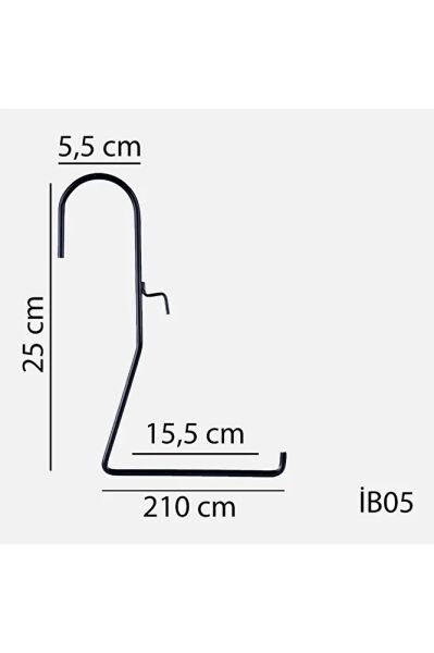 Serinova İstanbul Metal Saksı Askısı